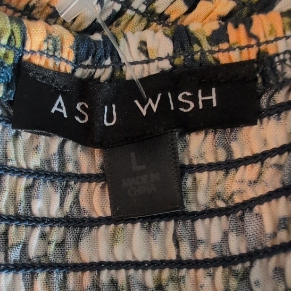 As U Wish Multicolor Smocked Dress - Picture 2 of 4